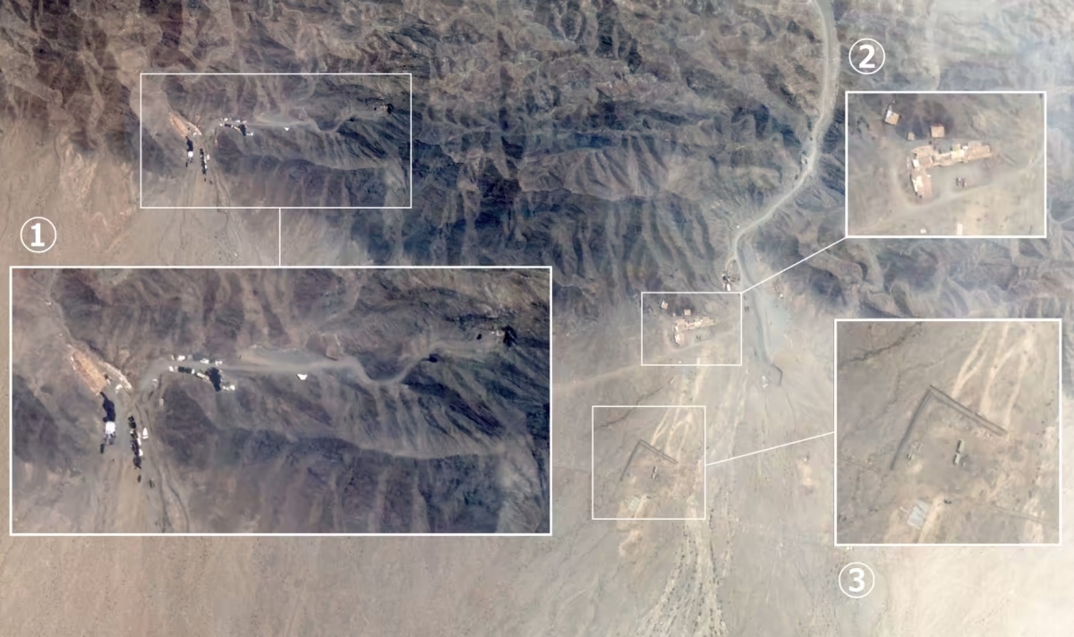 Hình ảnh vệ tinh nghi ngờ Trung Quốc nâng cấp bãi thử vũ khí hạt nhân
